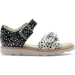 Clarks Toddler Crown Bloom - Black Interest