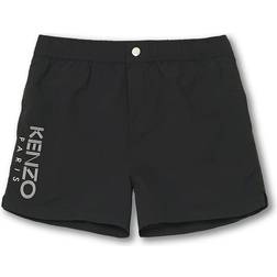 Kenzo Logo Bathing Shorts - Black