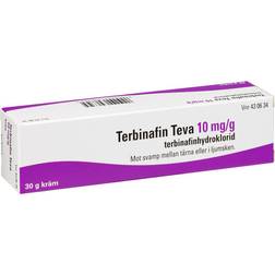 Terbinafin Teva 10mg/g 30g Kräm