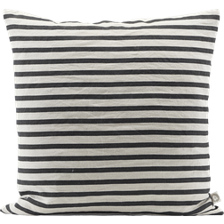 House Doctor Stripe Pudebetræk Black/Grey (60x60cm)