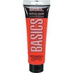 Liquitex Basics Acrylic Paint Cadmium Red Medium Hue 250ml