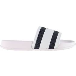 Tommy Hilfiger Flag Print Pool Slide - White