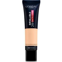 L'Oréal Paris Infallible 32hr Matte Cover Foundation 30ml (Various Shades) 130 True Beige