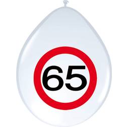 Folat Ballonnen verkeersbord 65 (8 st)