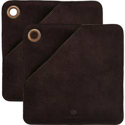 House Doctor Circle 2-Pack Grytlapp Brun (20.5x20.5cm)