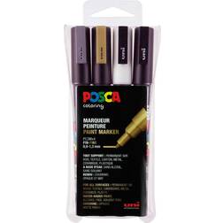 Uni Posca PC-3M Fine Bullet Marker 4-pack