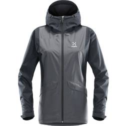 Haglöfs Mila Rain Jacket Black/Grey Female