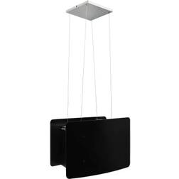 vidaXL hanging island hood 55 cm, Sort