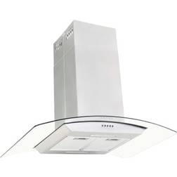 vidaXL island hood 90 cm, Grå