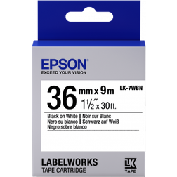 Epson LabelWorks Black on White