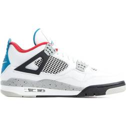 Nike Air Jordan 4 Retro SE M - White/Fire Red/Tech Grey/Military Blue