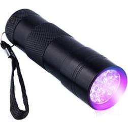 ProXL 9x UV LED Ohut Ja Pieni UV Taskulamppu
