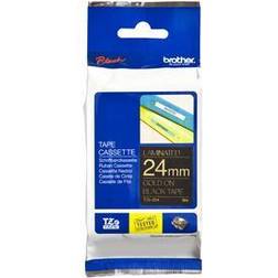 Brother P-Touch Labelling Tape Gold on Black