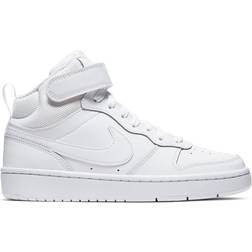 Nike Court Borough Mid 2 GSV - White