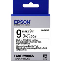Epson LabelWorks Black on White