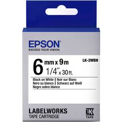 Epson LabelWorks Black on White