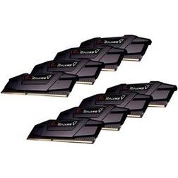 G.Skill 64GB (8 x 8GB) Ripjaws V, DDR4 3600MHz, CL14, 1.45V, musta