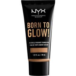 NYX Born To Glow Naturally Radiant Foundation Natural Tan