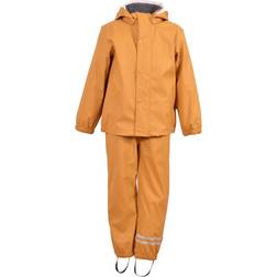 Mikk-Line PU Rain Set - Honey Mustard (33138)