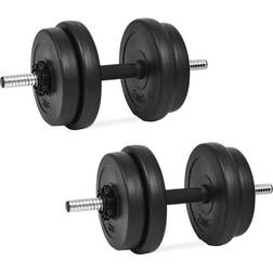 vidaXL Dumbbell Set 20kg