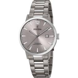 Festina F20435/2, Quartz, 40mm, 10ATM Silver