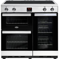 Belling Cookcentre 90Ei Black, Stainless Steel