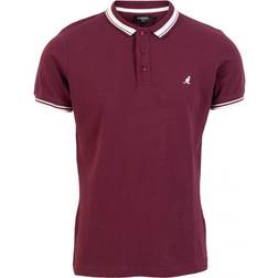 Kangol Vern Polo Shirt - Bordeaux