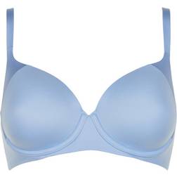 Triumph Body Make-Up Soft Touch Wired Padded Bra - Wedgewood Blue