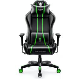 Diablo X-One 2.0 Normal Size Gaming Chair - Black/Green