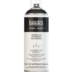 Liquitex Spray Paint Transparent Black 400ml