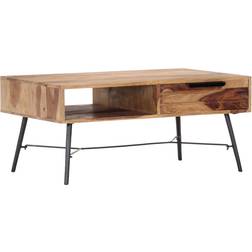 vidaXL 287360 Coffee Table 21.7x34.6"