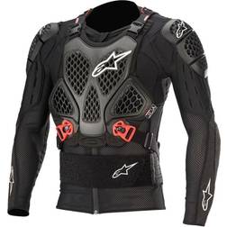 Alpinestars Bionic Tech V2 Chaqueta Protector, negro-rojo, tamaño para hombre Hombre