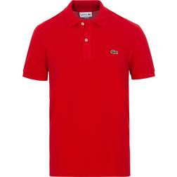 Lacoste Petit Piqué Slim Fit Polo Shirt - Red