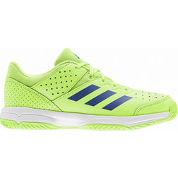 Adidas Junior Court Stabil - Signal Green/Royal Blue/Cloud White