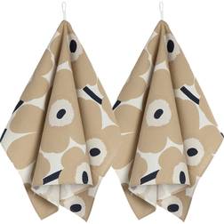 Marimekko Unikko 2-Pack Viskestykke Off-White (70x47cm)