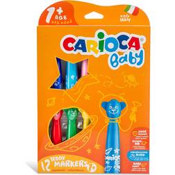 CARIOCA Baby Teddy Marker Round Nib 12pcs