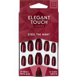 Elegant Touch Polished Steel the Night 24 pz