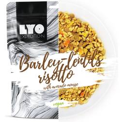 LYO food Barley-Lentils Risotto With Avocado Mousse Onecolour OneSize