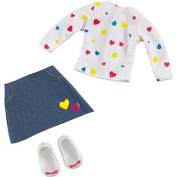 Addo Play Bfriends Pop Heart T-shirt & Skirt