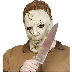 Fun World Halloween Michael Meyers Adult Costume Mask & Knife Set