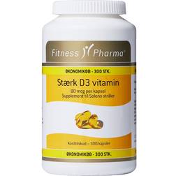 Fitness Pharma Strong D3 Vitamin 300 st