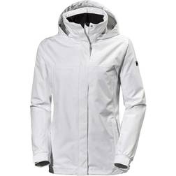 Helly Hansen Giacca Antipioggia Donna Aden Versatile Grande Vestibilità - White