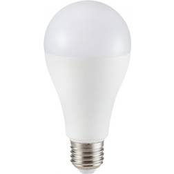 V-TAC Led lampadina samsung chip 15W E27 A65 plastica luce bianco freddo 6400K Luce fredda