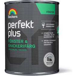 Beckers Perfekt Plus Träfasadsfärg Vit 0.75L