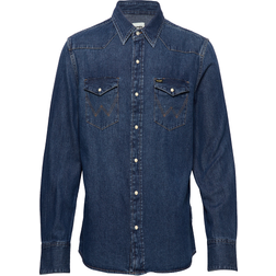 Wrangler Camicia Uomo - Blu