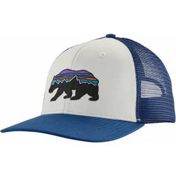 Patagonia Fitz Roy Bear Trucker Hat - White