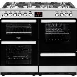 Belling Cookcentre 100DF Silver, Black