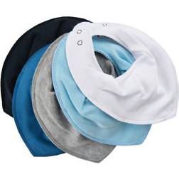 Pippi Bandana Hagesmæk 5-pak Light Dusty Blue