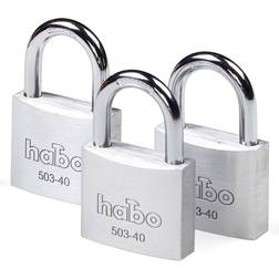 Habo Padlock 503-40 3-pack