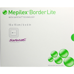 Mölnlycke Health Care Mepilex Border Lite 15x15cm 5-pack